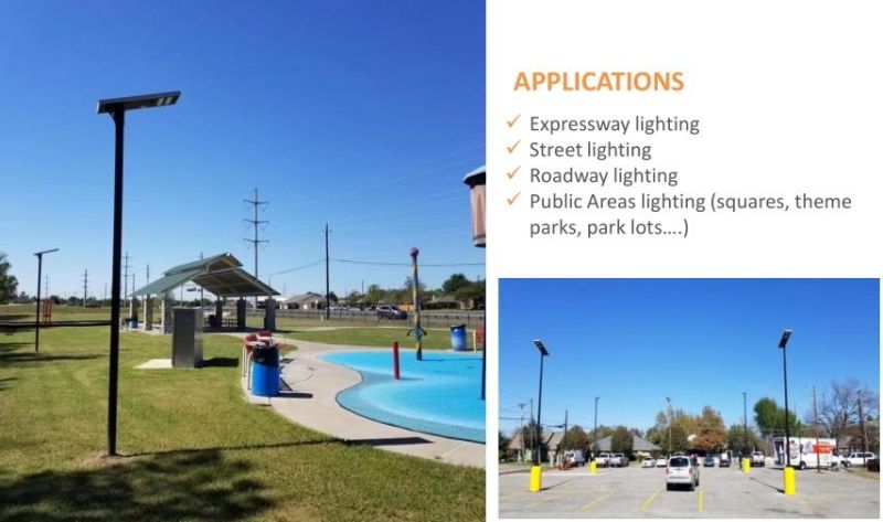 5000lm IP66 Waterproof 50W Integrated Solar Street Lighting Motion Sensor LED Solar Light All in One Manufacturer Ce RoHS TUV IP66
