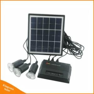 Home Use Solar Power Lighting System Whit 3 LED Bulbs
