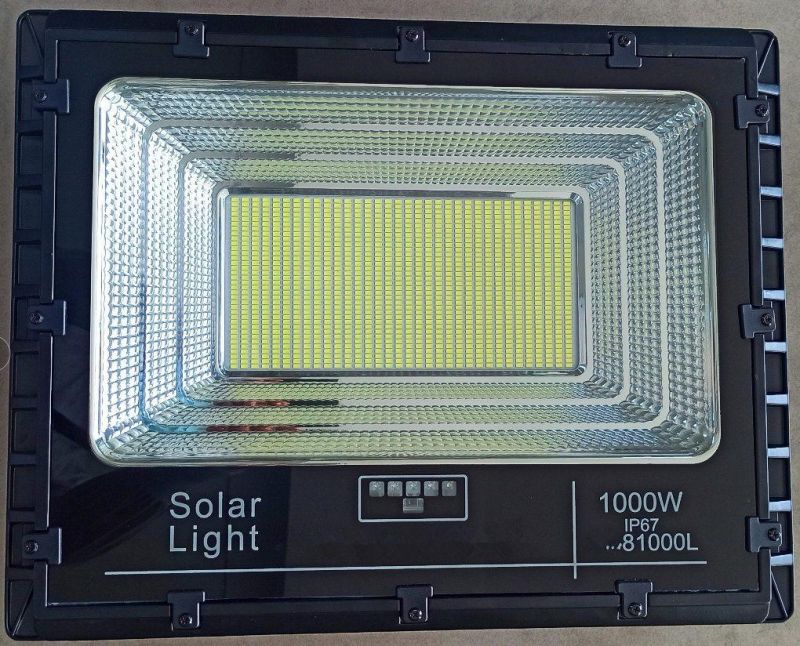Yaye 2021 Newest Design 1000W/800W Solar LED Flood Garden Projector Light with 60ah/45ah Battery & 45W/60W Solar Panel & 500PCS Stock Each Watt