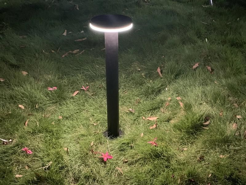 Smart LED Lighting Garden Lawn Outdoor 5W Bollard Light with Solar System & LED Lamp
