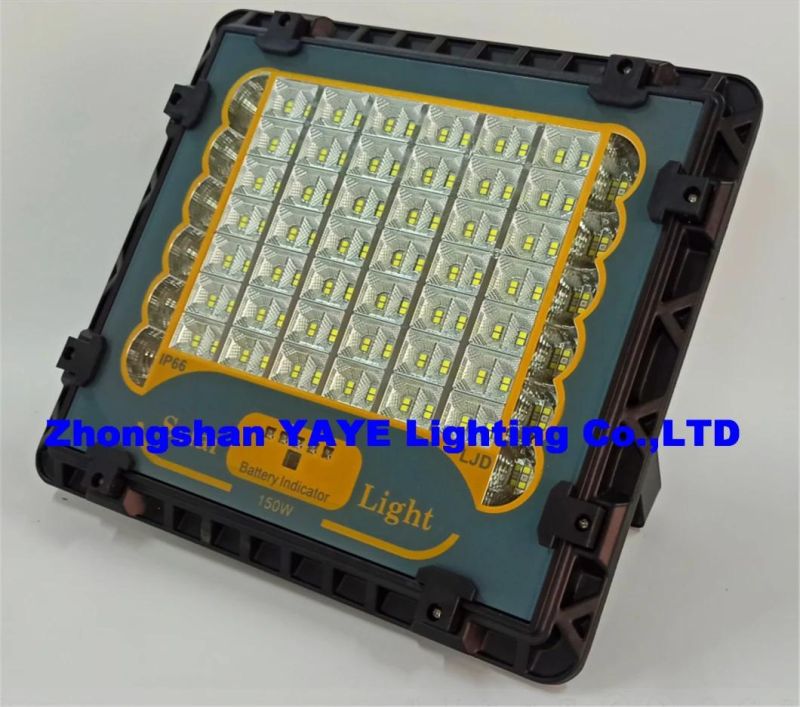 Yaye 2021 Hot Sell USD33.5/PC 200W Solar LED Flood Light 50W/100W/150W/200W/300W/400W