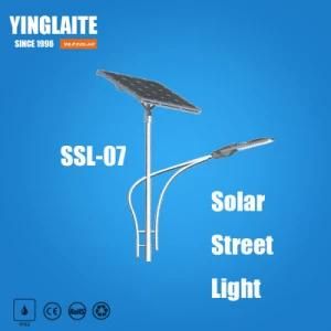Manufacturer Ce RoHS 8m Pole 80W Solar Street Lamp