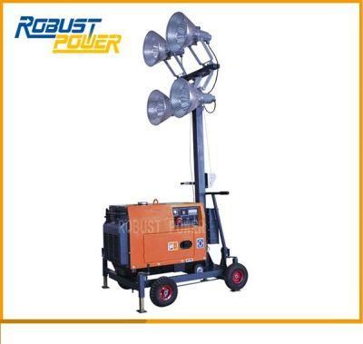 Portable Lighting Tower High Efficiency for Home Using Rplt1600