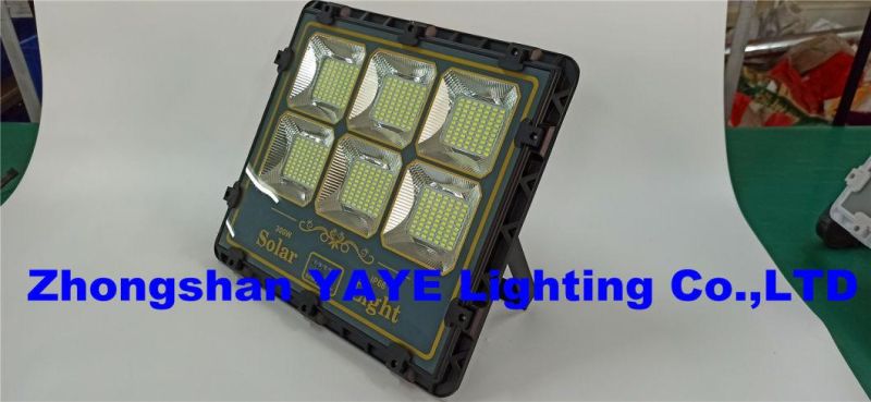 Yaye 2021 Hot Sell Outdoor 100W Solar LED Floodlight (Avaialble Watt: 50W/100W/150W/200W/300W/400W)