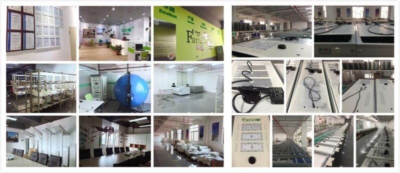 Esavior Manufacture All in One LED Solar Power Lighting Motion Sensor Solar Street Light