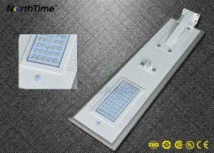 Phone APP Control Integrated IP65 Solar Panel LED Street Lamp