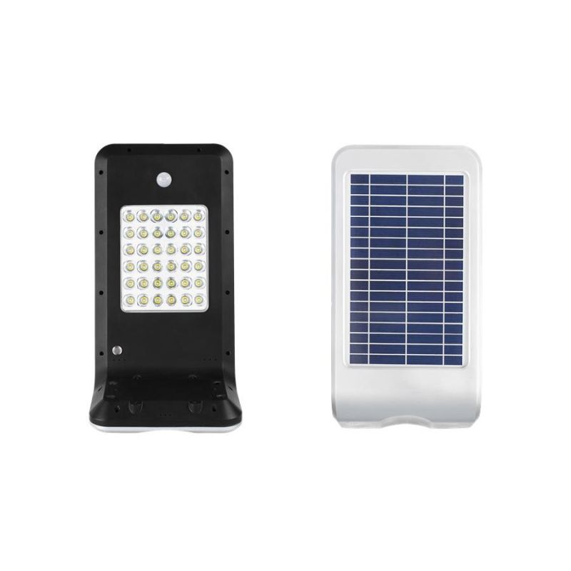 Outdoor Garden Pathway Walkway Wall Mounted Motion Sensor LED Integrated Solar Light