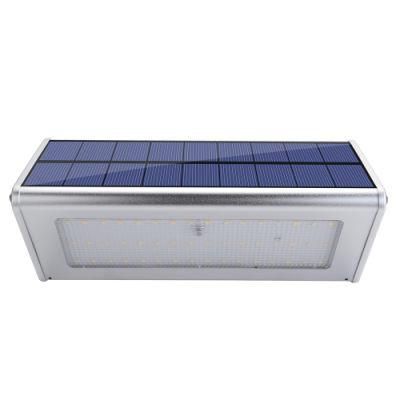 Aluminum 4 Model Motion Sensor Solar Wall Light for Yard
