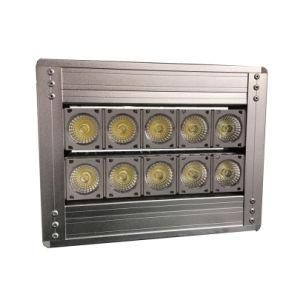 LED Flood Light for Tunnel Lighting Flickering Free with Built-in Glare Control.