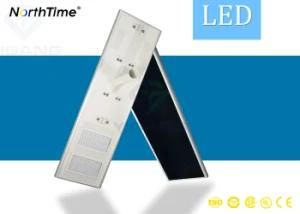 Solar Powered IP65 All-in-One LED Solar Street Lamps with Ce/RoHS/ISO