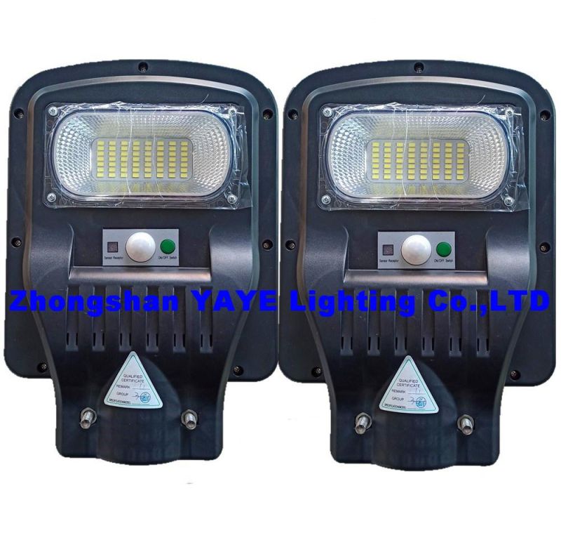 Yaye 2022 High Power Waterproof Outdoor 50W/100W/150W/200W/250W/300W Integrated All in One Solar LED Street Light with Motion Sensor+ Remote Controller