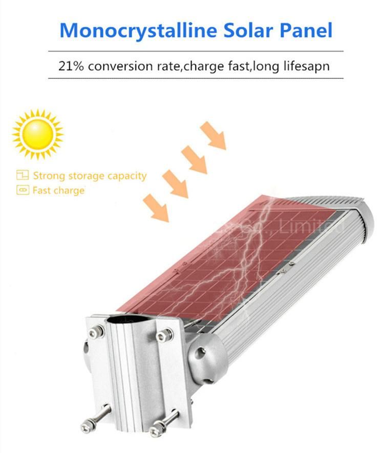 80W Outdoor Lighting Solar LED Street Garden Light
