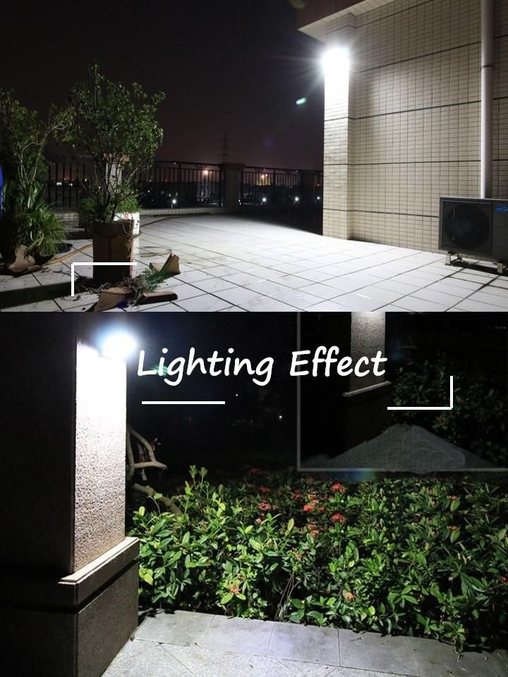 Manufacturer IP65 Waterproof Dusk to Dawn 24PCS LED Solar Powered LED Wall Light for Outdoor