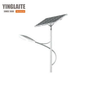 High Luminaires LED Solar Street Light 8 Meters Pole 60W LED Ce RoHS TUV Certified