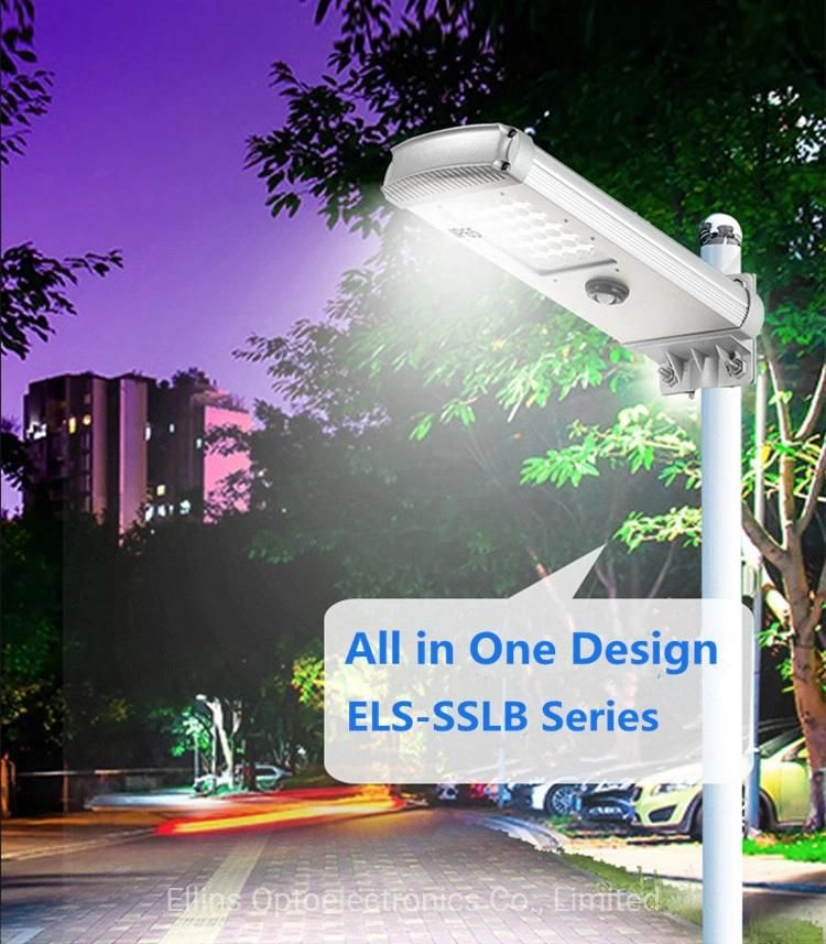30W Intergrated Smart LED Sensor Solar Street Light Cheap Price