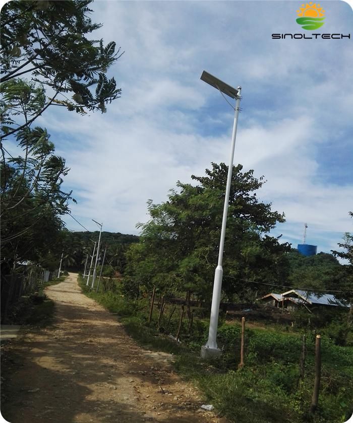 APP Smart Control All in One Design 80W LED Solar Street Light for Highway Lighting (SNSTY-280)