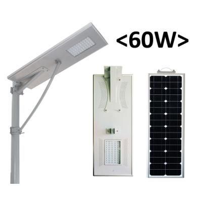 60W Motion Sensor LED Solar Street Light