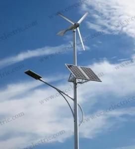 30W LED with Wind-Solar Hybrid Street Lights with 6metres Pole