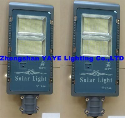 Yaye 18 Government Project 200W 160lm/W Sensor Solar LED Street Light Outdoor LED Garden Street Light with 2/3 Years Warranty