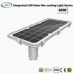 High-Quality 60W Microwave Induction LED Solar Street Light