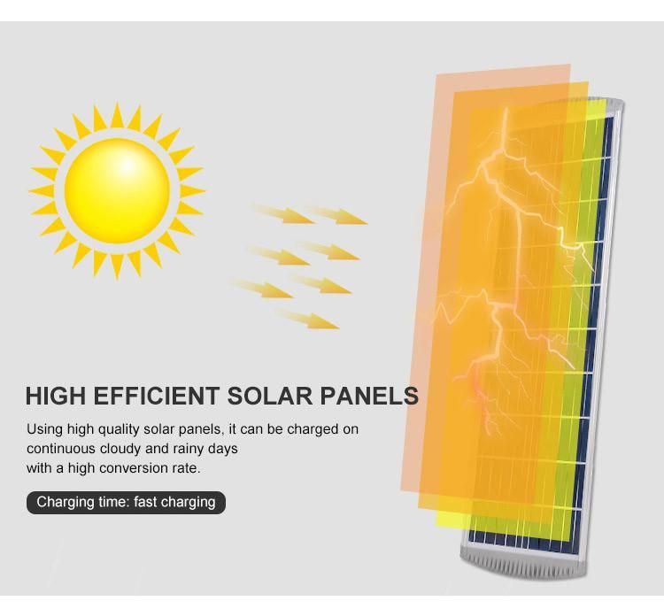 Professional Factory Supply 600W Solar Street Light LED Solar Street Light> =5 Pieces