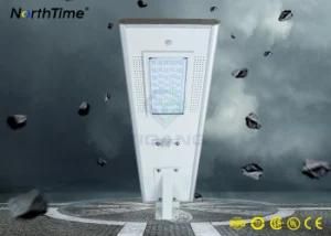 Energy-Saving Infrared Motion Sensor Solarworld Panel LED Street Lamps