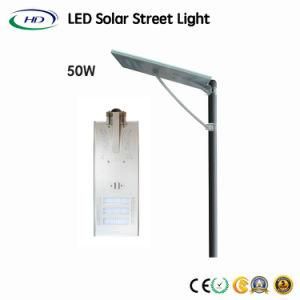 50W LED Integrated Solar Street/Garden Light