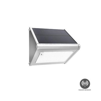 CE RoHS IP65 Waterproof 4 Modes Motion Sensor Solar Wall Lights Outdoor for Garden