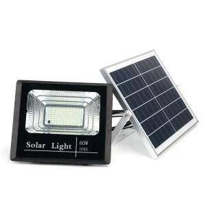 Distributor 60W High Brightness Energy Saving Aluminium Garden Outdoor Waterproof IP65 Solar LED Flood Light