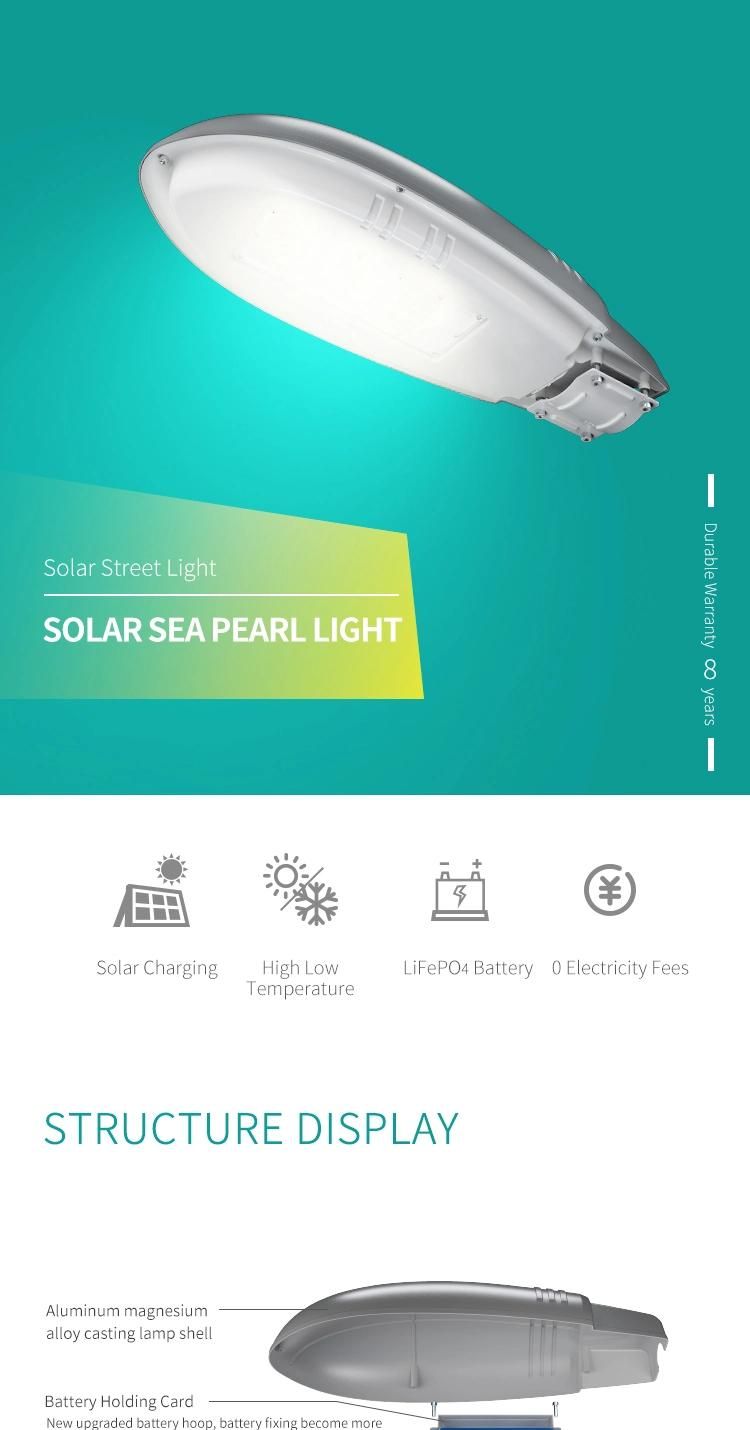 70W Cheap But High Quality IP65 Waterproof Outdoor Lighting All in One Integrated Solar LED Light Solar Lamp Solar Bulb Enjoys 8 Years Warranty