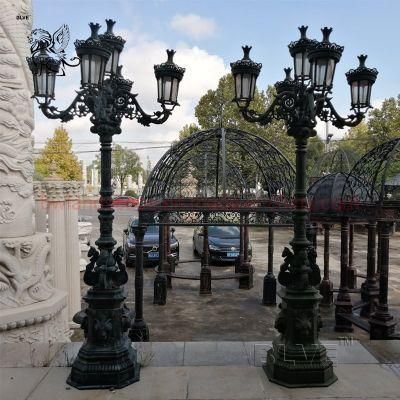 Garden Street Decorative Lamps Lights Cast Iron Lamp Antique Cast Iron Light Poles