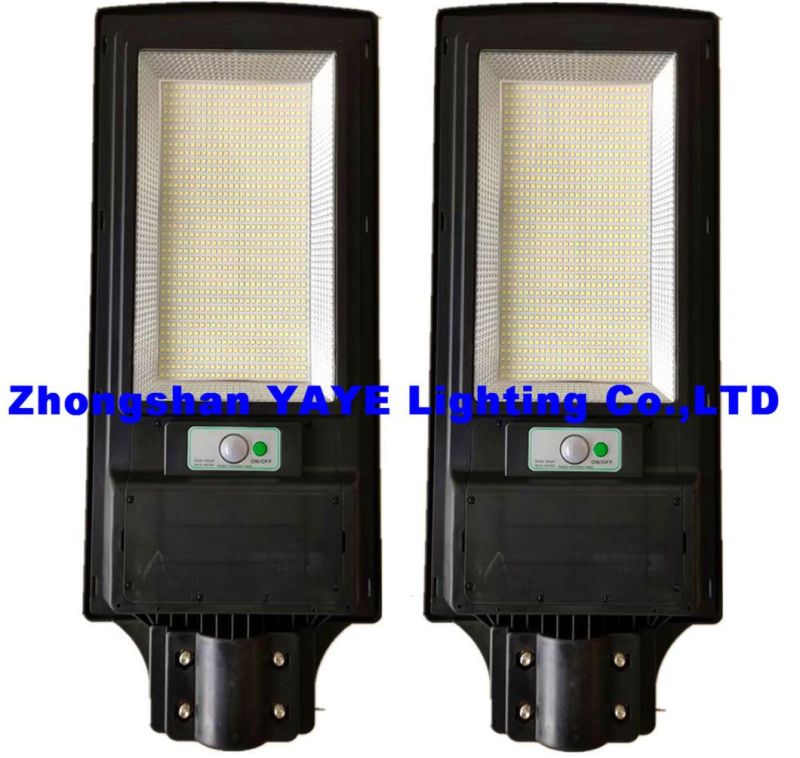 Yaye 2021 Hot Sell 150W Outdoor All in One Solar LED Street Road Garden Lighting for for Garden Solar Panel Street Lighting