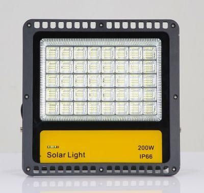 Yaye 2021 Hot Sell Factory Price 200W IP66 Outdoor Solar LED Flood Garden Lawn Lamp with Remote Controller