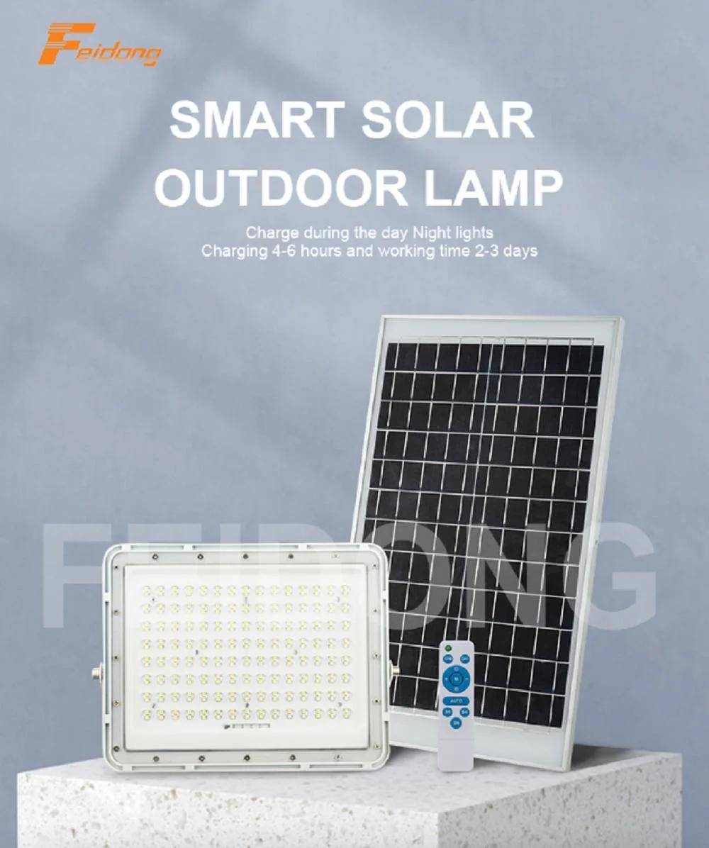 Waterproof Factory Low Price Professional Manufacture Outdoor 60W-300 Watts LED Solar Flood Light