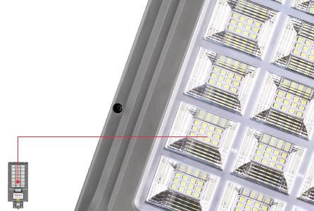 Bspro Streetlight All in One Power Panel IP65 for Village 300 Watts LED Solar Street Light