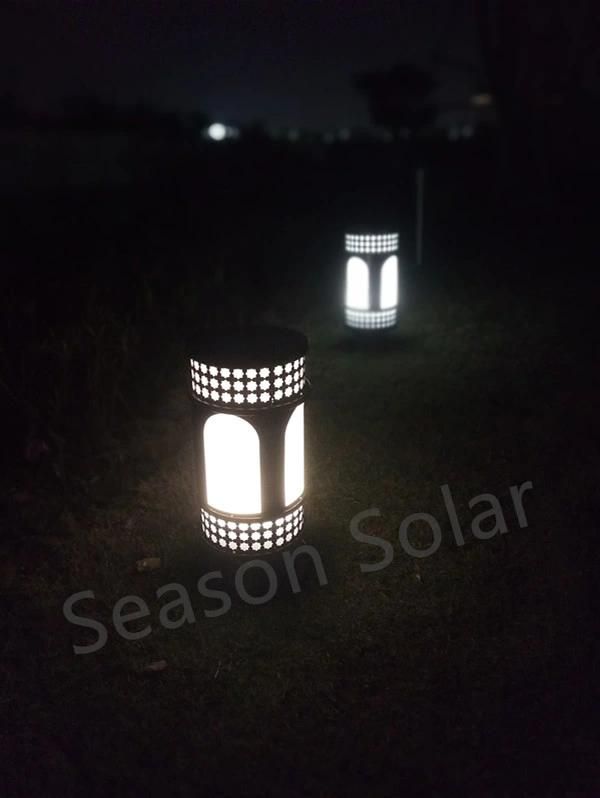 New Product Portable Balcony Solar LED Light 4W Outdoor Solar Gate Lighting with Double LED