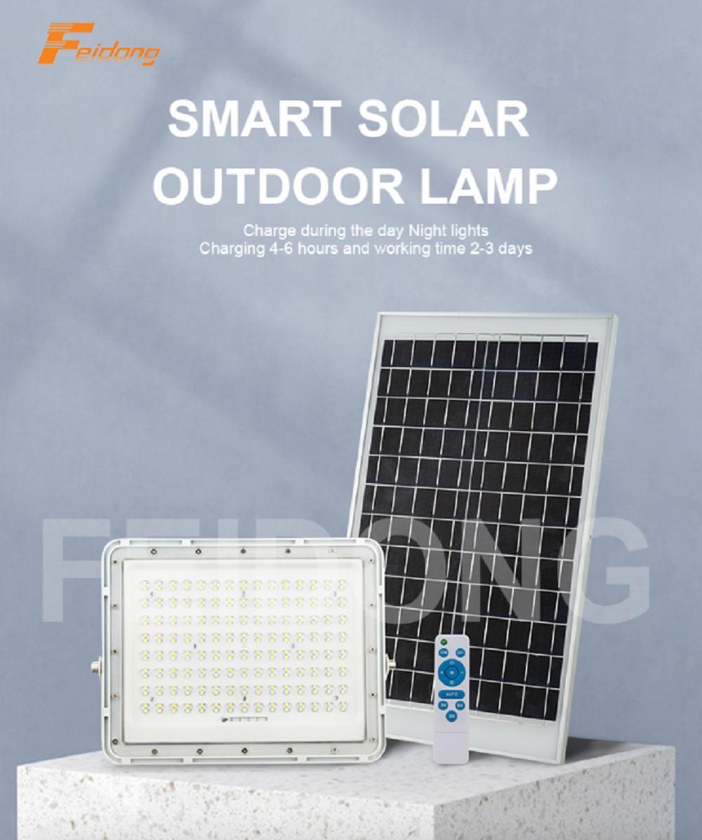 Wholesale Garden Low Price Professional Manufacture Rechargeable Outdoor Waterproof 50-300watts LED Solar Flood Light