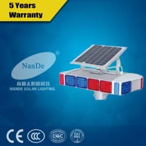 Solar Traffic Signal Light/LED Flash Warning Light