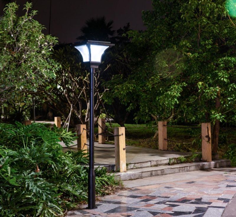 IP65 Energy Saving Lamp LED Outdoor Decoraction Lighting Solar Garden Lamp with LED Bulb Light