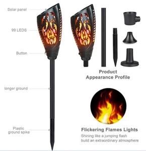 Solar Torch Torch Outdoor Waterproof Landscape Lamp