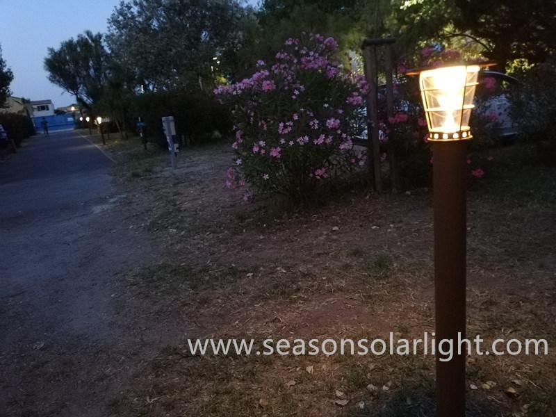 Factory Lighting Ce Christmas Decoration Lighting Solar Power Garden Light with 5W Solar Panel Lights