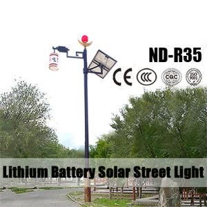 Aluminum Lamp Body Material 12V 30ah Lithium Battery Solar Street Lights IP65