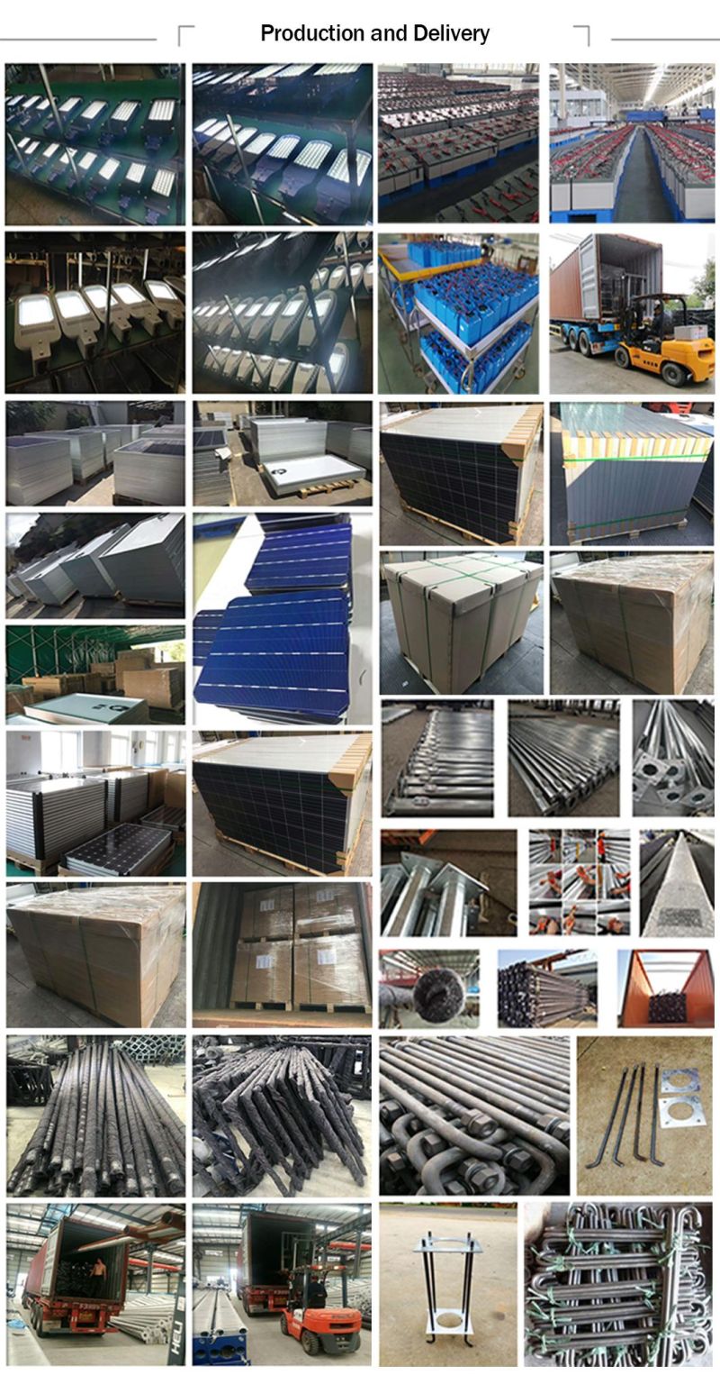 Aluminium Outdoor Waterproof IP66 80W LED Solar Street Light