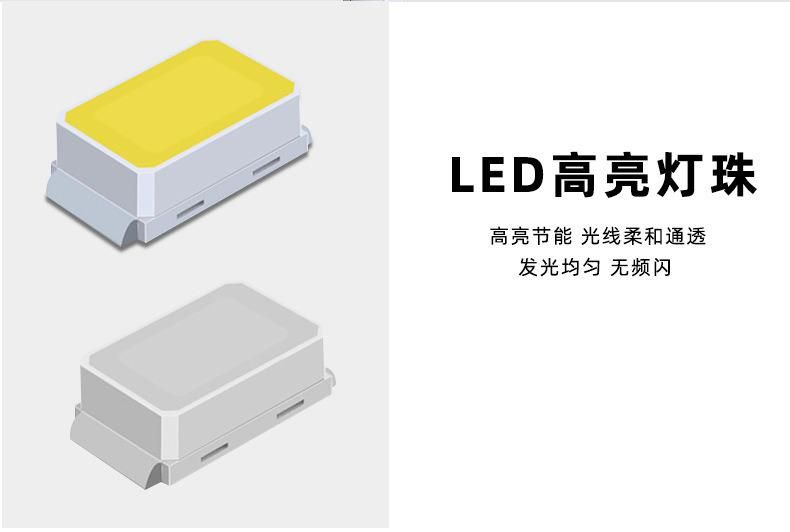 LED Outdoor 3 Meters Waterproof Garden Light High Pole Landscape Light Park Villa Community 30W Square Solar Light