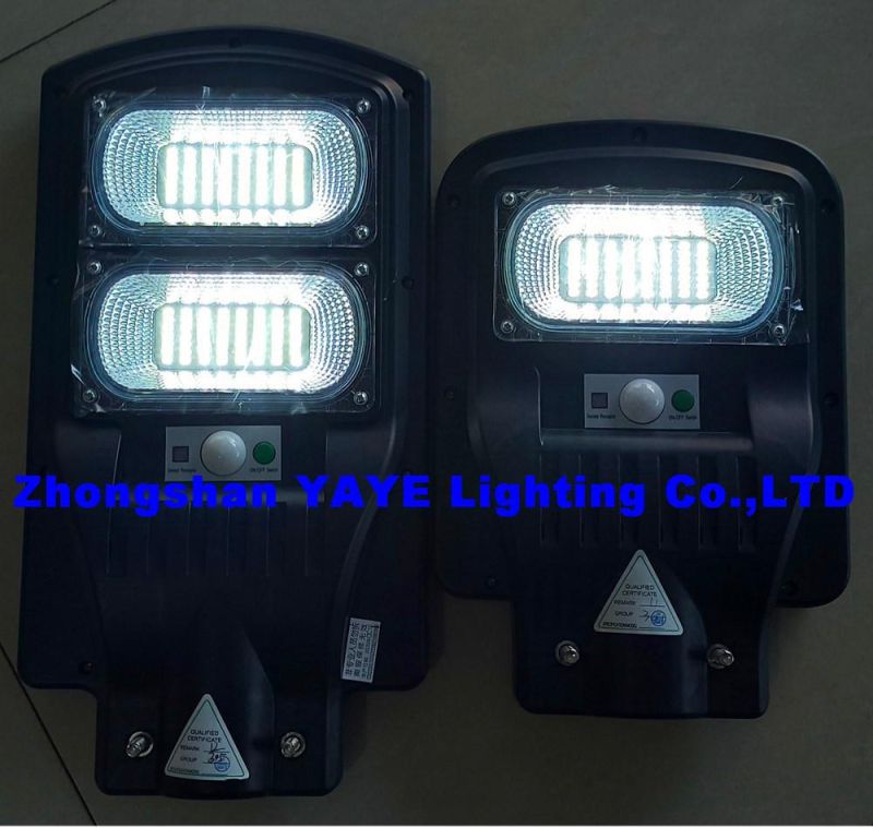 Yaye 2022 Hot Sell 30W/60W/90W/120W All in One Solar LED Street Light with Remote Controller with Remote Controller/ 3 Years Warranty/ 1000PCS Stock