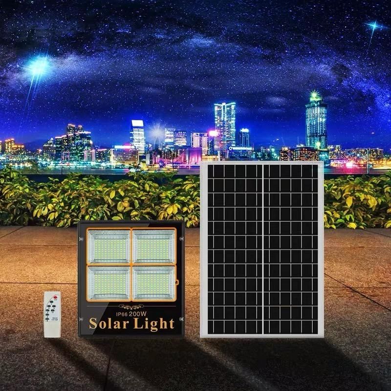 IP65 New Design High Performance Price 200W 2 Years Warranty LED Solar Flood Light (CS-TYYG3-200)
