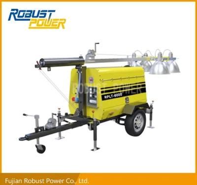 Moveable Lighting Tower with 9m Mast
