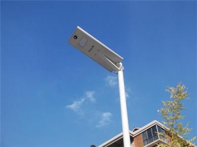 100W All in One Solar Power LED Motion Sensor Lamp Outdoor Street Light