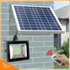 120 LED Spot Light Remote Control Solar Garden Flood Light