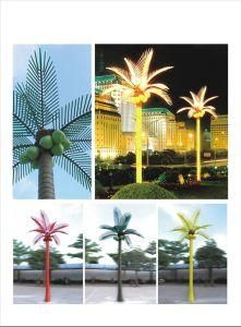 Plastic Fruit Flower Leaves Decoration Lighting Parts Potted Bonsai Landscape LED Tree Lighting